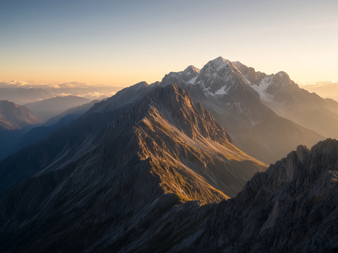 Mountain peaks